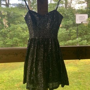 Strapless Sparkle Dress